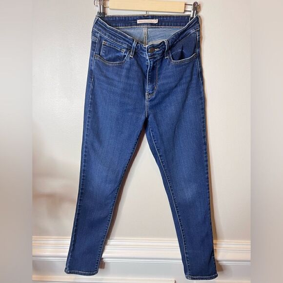 Levi’s 721 HIGH RISE SKINNY WOMEN'S JEANS size 28 - Picture 2 of 5